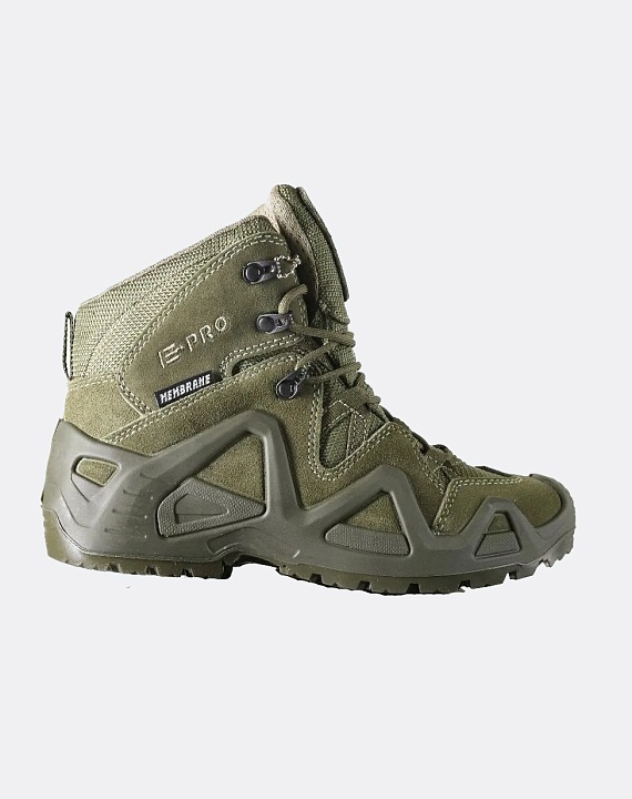 Ботинки тактические E-PRO Special Mid 102 KEVLAR, Зелёные